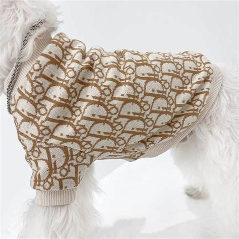 dior sweater for dogs|christian dior dog clothes.